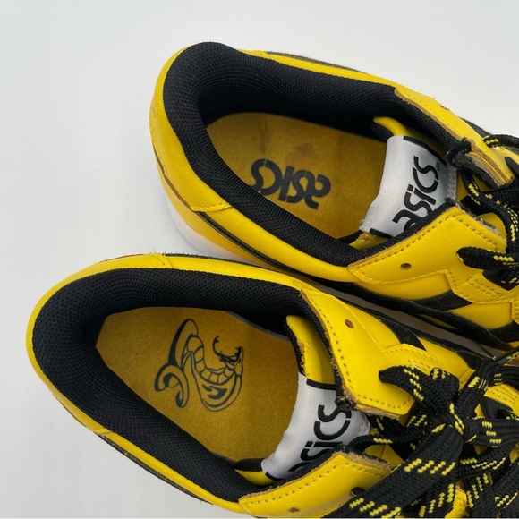 Asics Men’s Tiger Gel-Lyte Cobra Kai Dojo Pack Yellow/Black Size 10 US 1191A036 - Picture 9 of 16